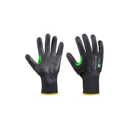 Honeywell North nitrile microfoam, Micro-foam, Palm, Black 24-0513B/7S